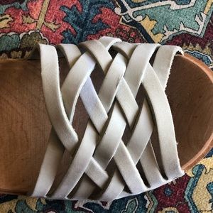 Swedish braided hasbeens size 38